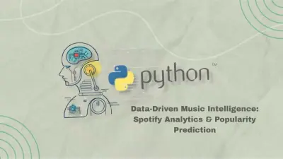 تحليل بيانات Spotify وتوقع نجاح الأغاني باستخدام تعلم الآلة.