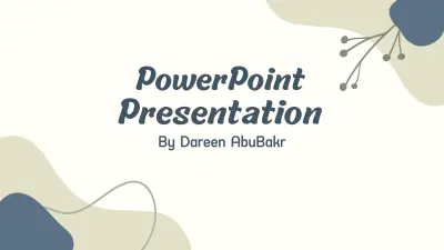 تصميم عرض تقديمي احترافي باستخدام PowerPoint وCanva