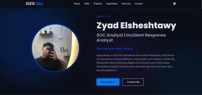 تصميم Portfolio احترافي يعكس الهوية الشخصية