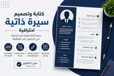 تصميم سيرة ذاتية احترافية (CV) متوافقة مع أنظمة ATS لزيادة فرص قبولك