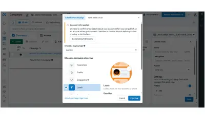 إعداد وإدارة حملة اعلانيه احترافية لتوليد العملاء