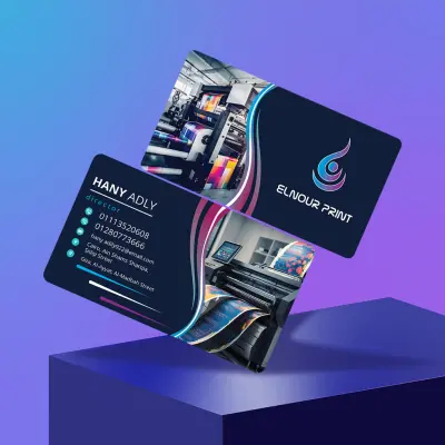 product print card and menu