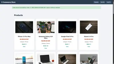 Backend Developer | Laravel E-Commerce System
