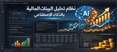 تحليل البيانات المالية والتنبؤ بالنتائج باستخدام تقنيات Machine Learning