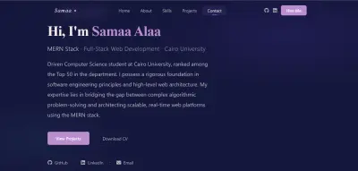 صورة العمل Portfolio احترافي باستخدام React.js