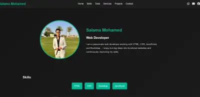 صورة العمل portfolio احترافي