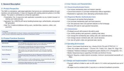 صورة العمل كتابة وثيقة متطلبات البرمجيات (SRS) متكاملة لنظام إدارة صالات رياضية (Gym Management System)