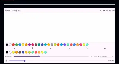 Painter App [Using Flutter ]