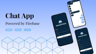 تطبيق للمحادثات الفورية (Real-time Chat App with Firebase)