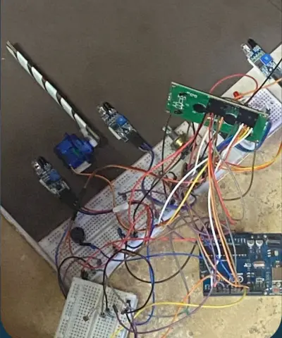 Smart Parking System Project | Automated Control for Gates and Lighting