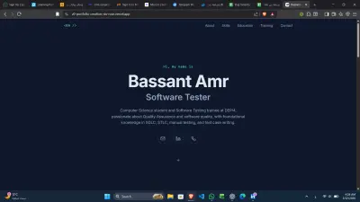 تصميم Portfolio بشكل احترافي