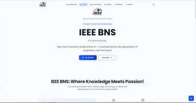 صورة العمل منصة "إدارة IEEE": نظام متكامل (Enterprise-Grade) لإدارة الفرق، اللجان، والمهام