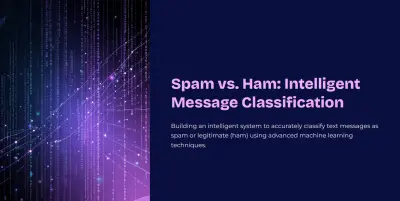التنبؤ بالرسائل والايميلات (spam - ham)