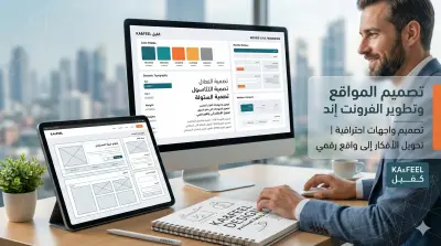 تصميم موقع الكتروني احترافي
