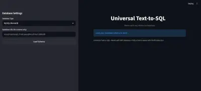 نظام تحويل النص إلى SQL والتحقق من الاستعلامات (Text-to-SQL & SQL Validator)