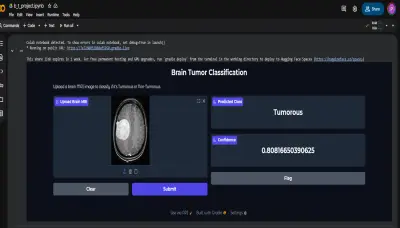 تصنيف أورام الدماغ باستخدام الذكاء الاصطناعي (Deep Learning)