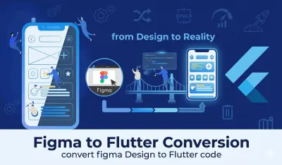 تصميم واجهات Flutter احترافية من Figma