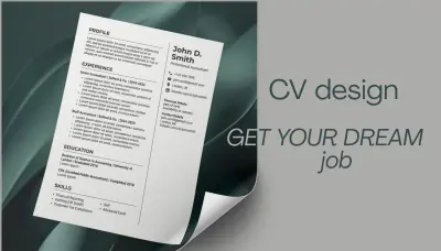 تصميم سيرة ذاتية (CV) احترافية متوافقة مع أنظمة ATS