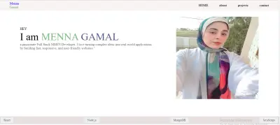 تصميم وتطوير Portfolio Website احترافي باستخدام HTML و CSS و JavaScript (Responsive & Dynamic)