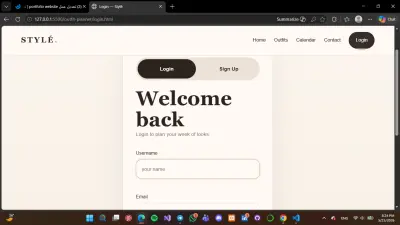 portfolio website