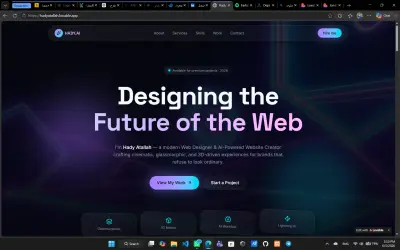 Website portfolio