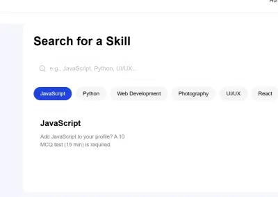 search skill page