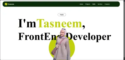 موقع شخصي أحترافي