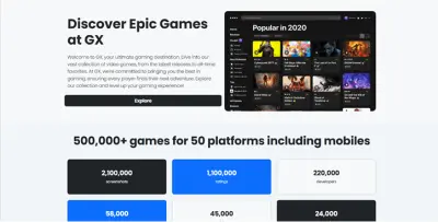 Game Store (e-commerce) website
