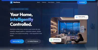 landing page