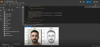Face Sketch Verification Using Siamese Neural Network