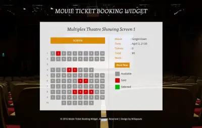 حجز تذاكر سينما