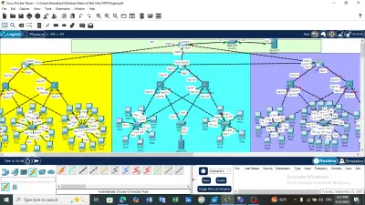 Enterprise Network Design Using Cisco VLANs and Redundancy