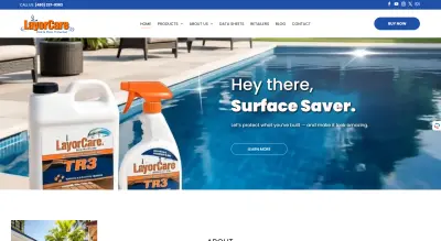 Surface Protection Products Website