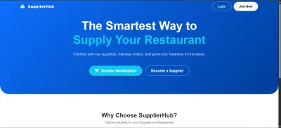 نظام إدارة الموردين SupplierHub باستخدام Laravel