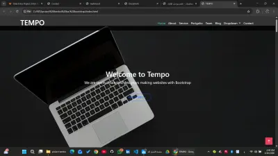 Tempo - Business Landing Page