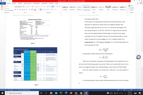 مقال عن التلوث المائي