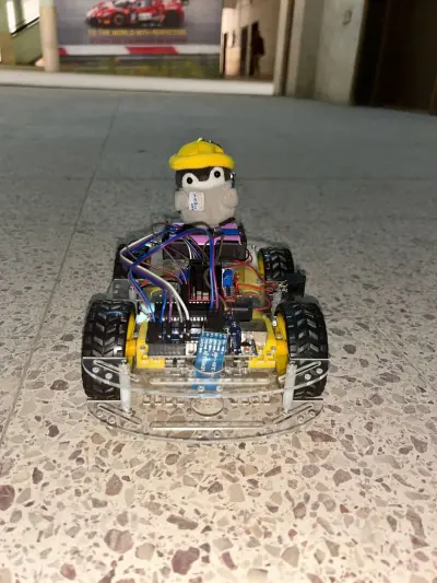 Gesture-Controlled Robot Car