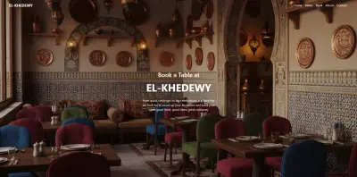 موقع مطعم حجز مسبق