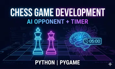 لعبة شطرنج بالذكاء الاصطناعي باستخدام Python (AI Chess Game)