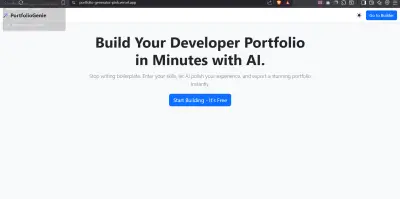 portfolio generator