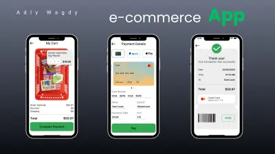 E-commerce App نموذج لتطبيق تجارة إلكترونية