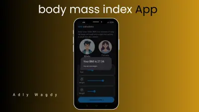BMI App تطبيق لحساب مؤشر كتلة الجسم