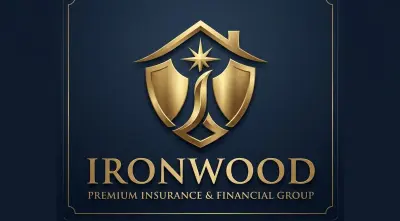 تصميم شعار احترافي بنمط الـ Premium والذهبي لعلامة تجارية رائدة