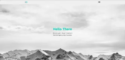 تصميم وتطوير موقع Portfolio احترافي باستخدام HTML و CSS (Leon Template)