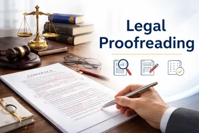 مراجعة وتدقيق النصوص القانونية باللغة الإنجليزية