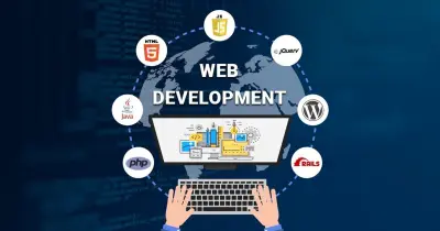 تصميم وتطوير موقع ويب احترافي باستخدام HTML و CSS js
