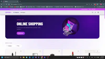 ShopHub — منصة E-Commerce متكاملة بـ Angular 21 و .NET Core