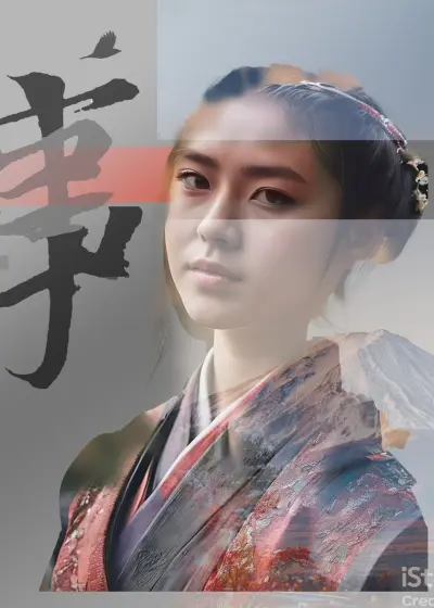 A cute design on photoshop