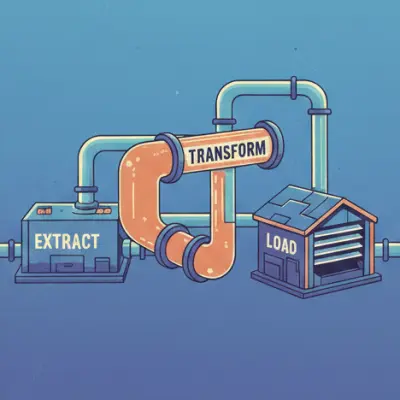 نظام ETL كامل لمعالجة البيانات وتحويلها باستخدام python, pandas