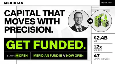 صفحة هبوط لشركة VC Pitch